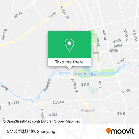 道义装饰材料城 map