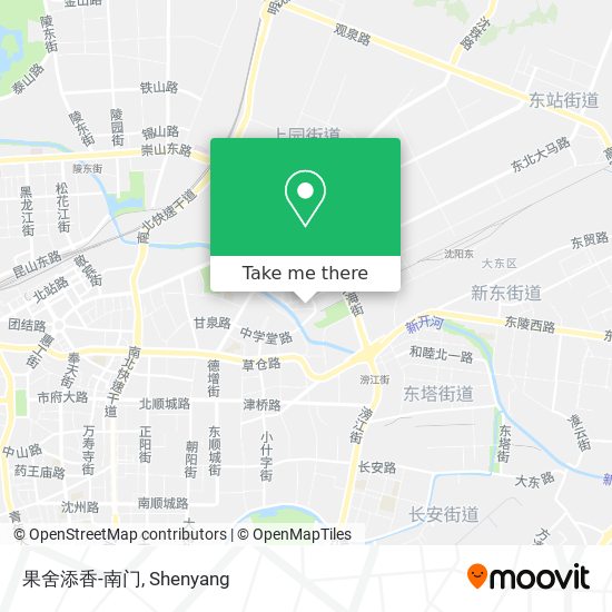 果舍添香-南门 map