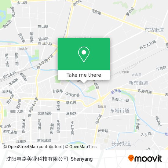 沈阳睿路美业科技有限公司 map