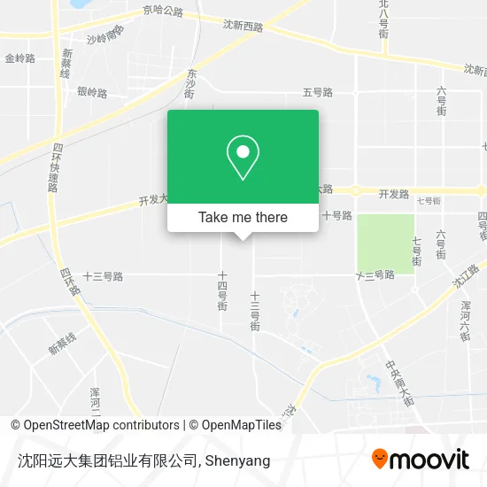 沈阳远大集团铝业有限公司 map