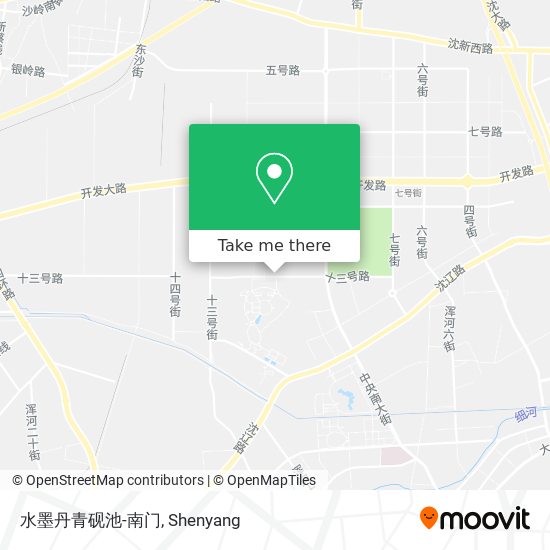 水墨丹青砚池-南门 map