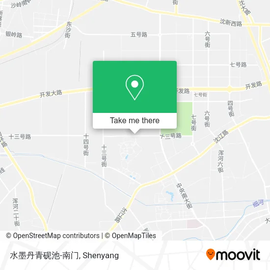 水墨丹青砚池-南门 map