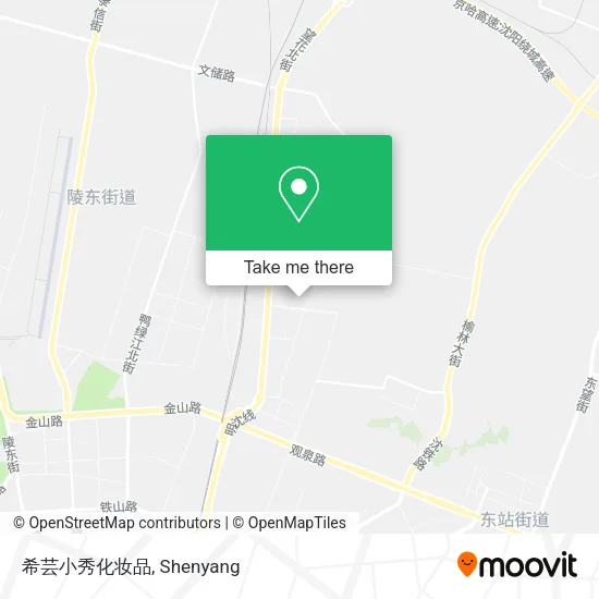 希芸小秀化妆品 map