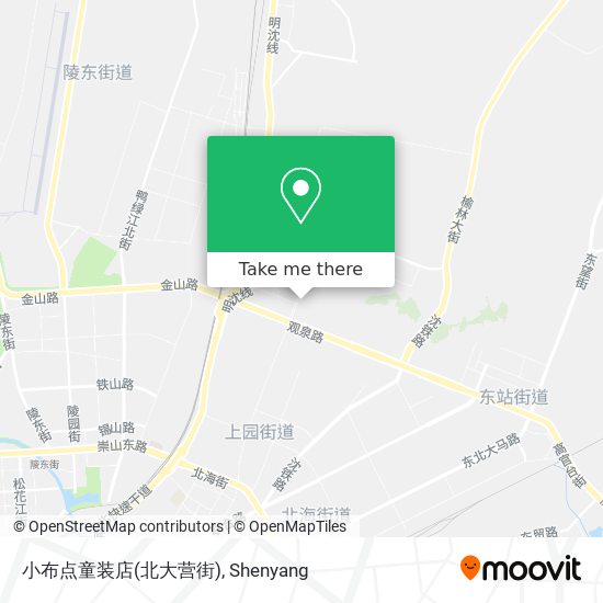 小布点童装店(北大营街) map