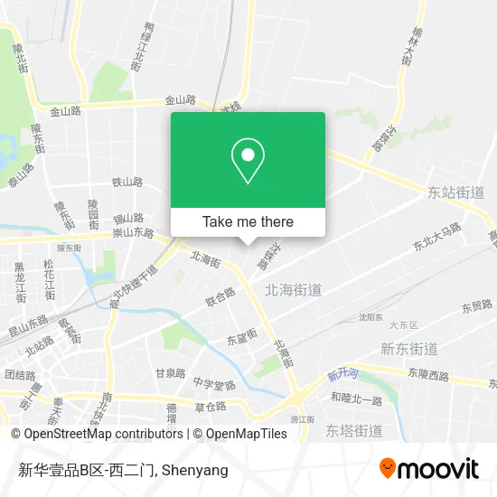 新华壹品B区-西二门 map