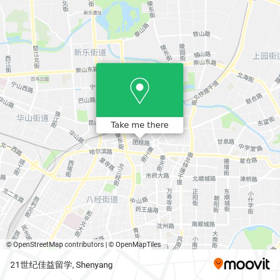 21世纪佳益留学 map