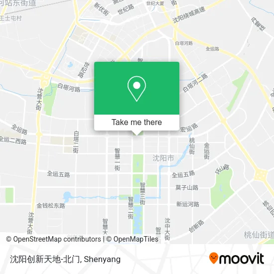 沈阳创新天地-北门 map
