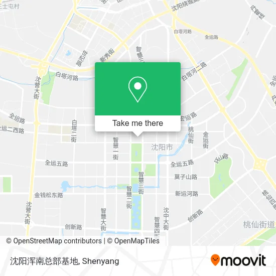 沈阳浑南总部基地 map