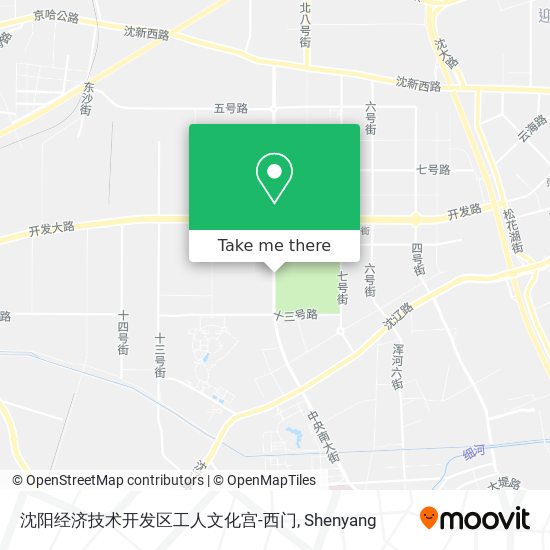 沈阳经济技术开发区工人文化宫-西门 map
