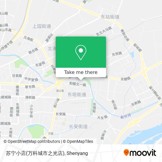 苏宁小店(万科城市之光店) map