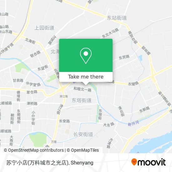 苏宁小店(万科城市之光店) map