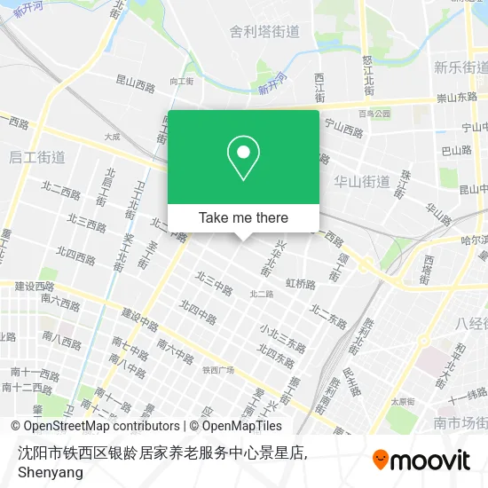沈阳市铁西区银龄居家养老服务中心景星店 map