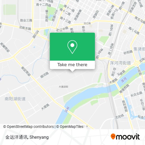 金远洋通讯 map