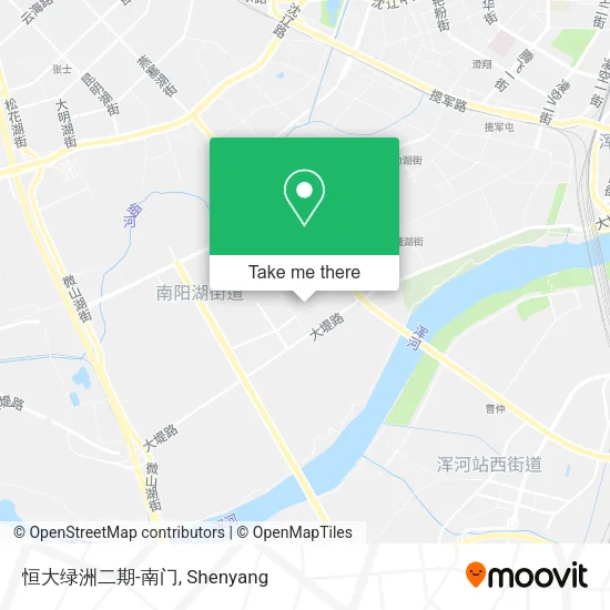 恒大绿洲二期-南门 map