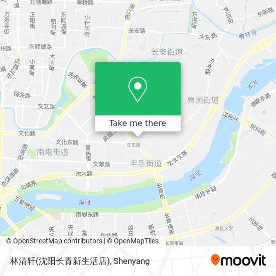 林清轩(沈阳长青新生活店) map