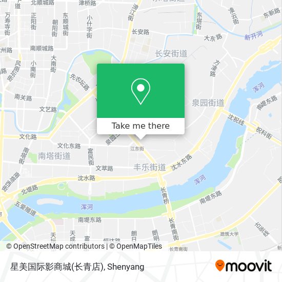 星美国际影商城(长青店) map