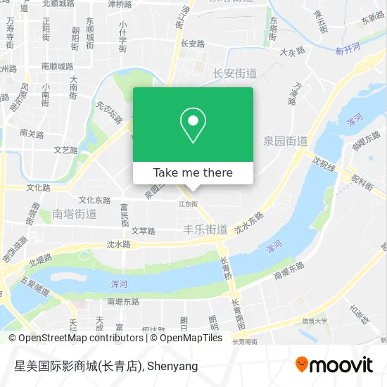 星美国际影商城(长青店) map