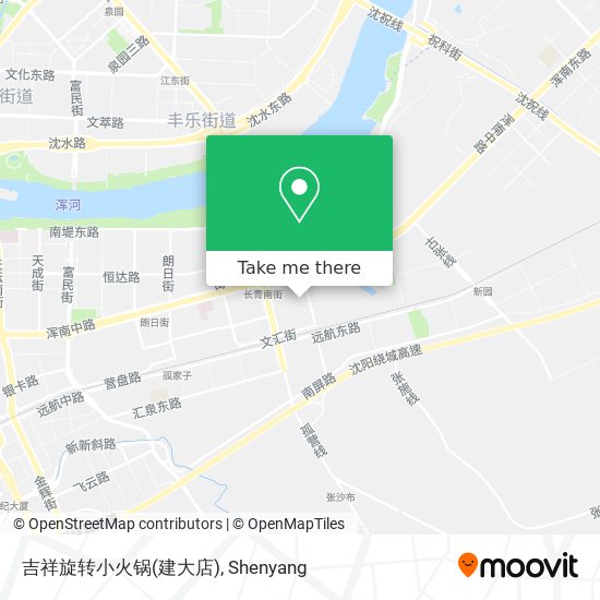 吉祥旋转小火锅(建大店) map