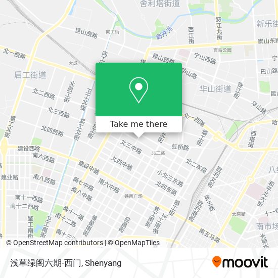 浅草绿阁六期-西门 map