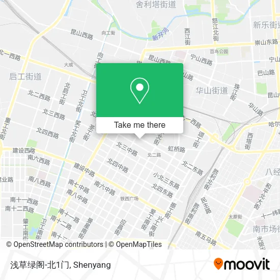 浅草绿阁-北1门 map