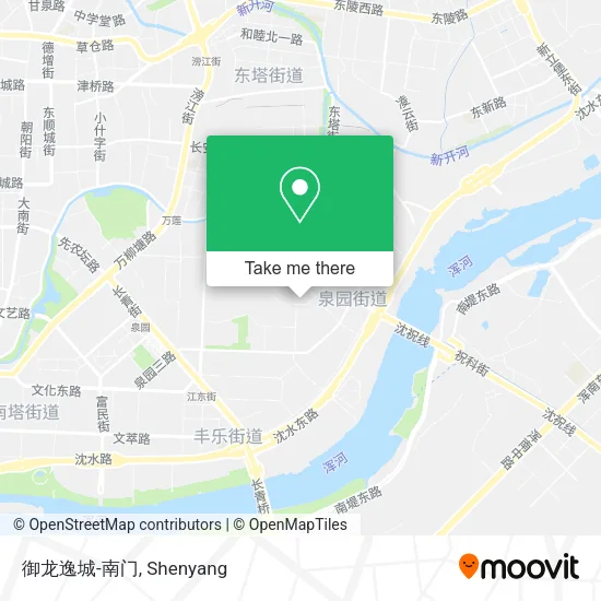 御龙逸城-南门 map