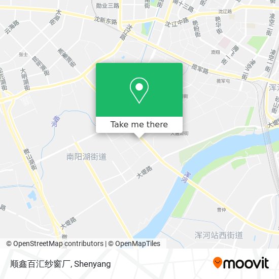 顺鑫百汇纱窗厂 map