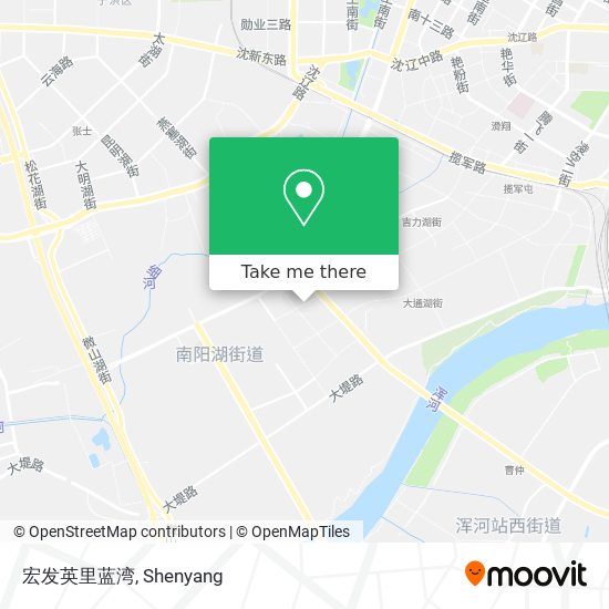宏发英里蓝湾 map