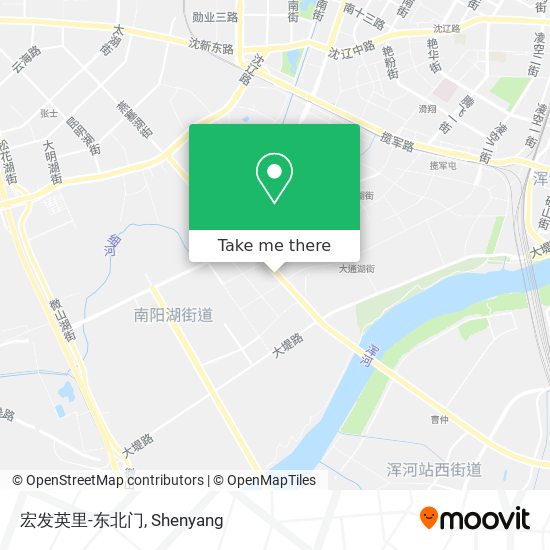 宏发英里-东北门 map