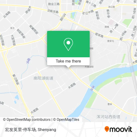 宏发英里-停车场 map