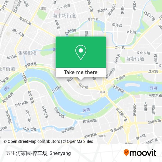 五里河家园-停车场 map