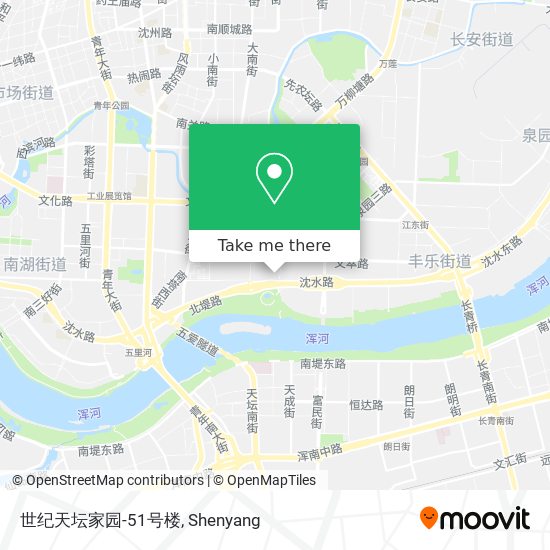 世纪天坛家园-51号楼 map