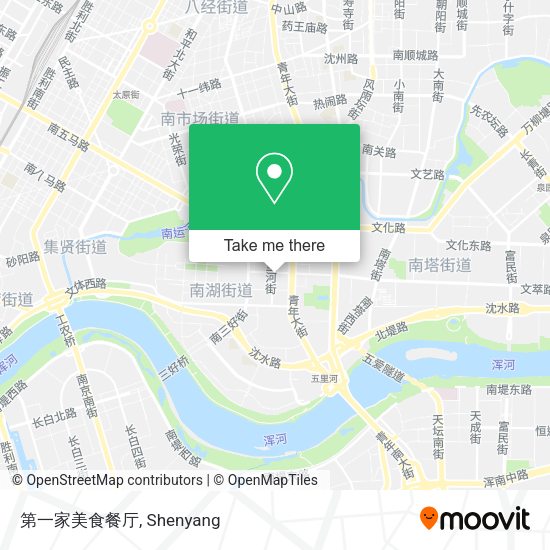 第一家美食餐厅 map