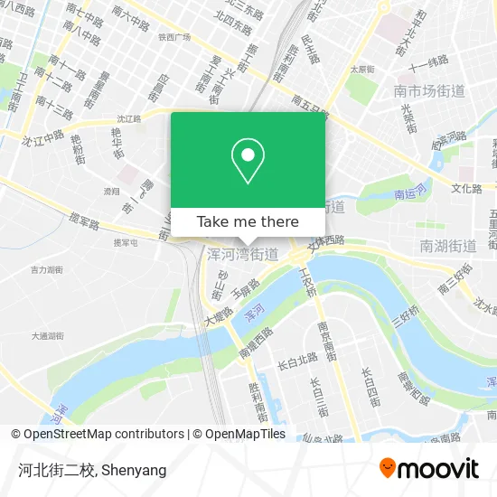 河北街二校 map
