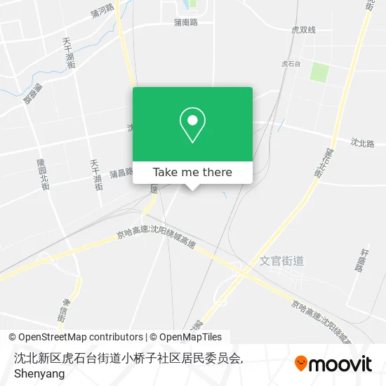 沈北新区虎石台街道小桥子社区居民委员会 map