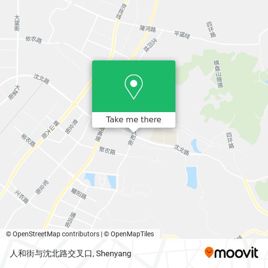 人和街与沈北路交叉口 map