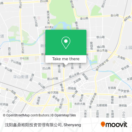 沈阳鑫鼎裕阳投资管理有限公司 map
