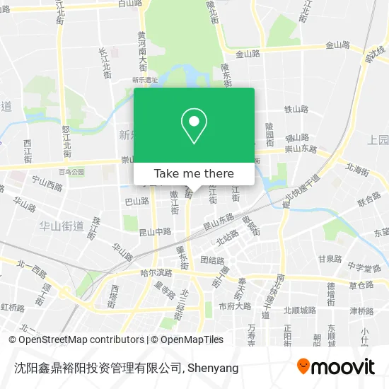 沈阳鑫鼎裕阳投资管理有限公司 map