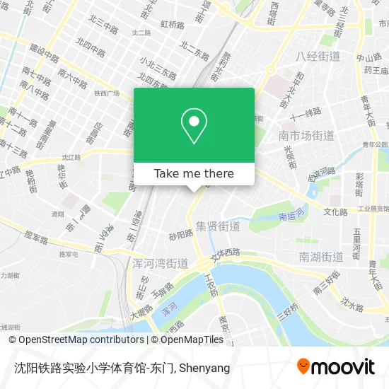 沈阳铁路实验小学体育馆-东门 map