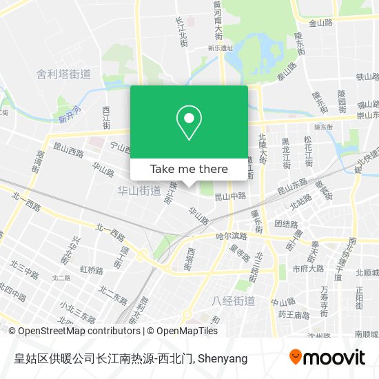 皇姑区供暖公司长江南热源-西北门 map