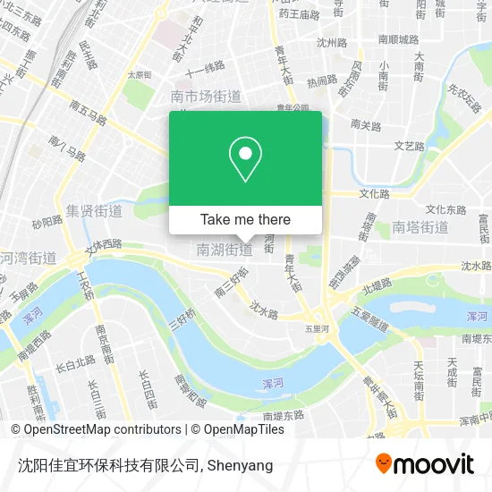 沈阳佳宜环保科技有限公司 map