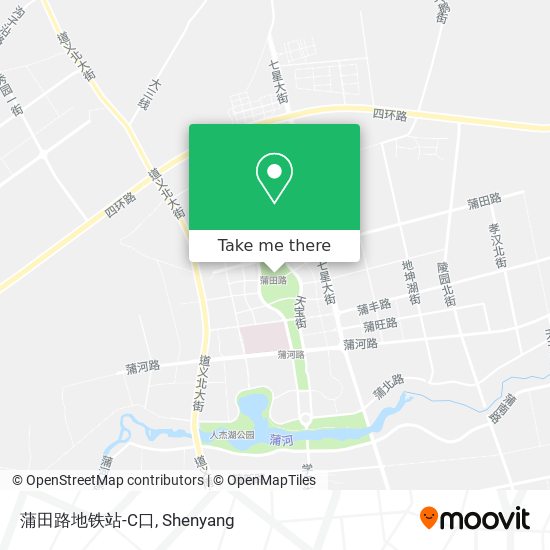 蒲田路地铁站-C口 map