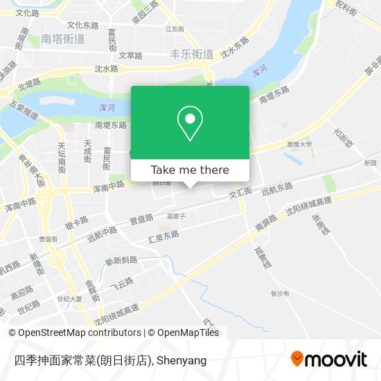 四季抻面家常菜(朗日街店) map