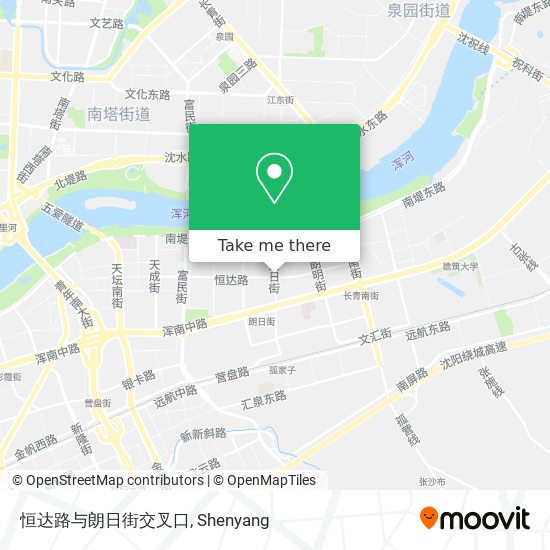 恒达路与朗日街交叉口 map