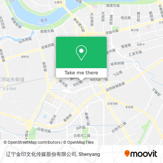 辽宁金印文化传媒股份有限公司 map