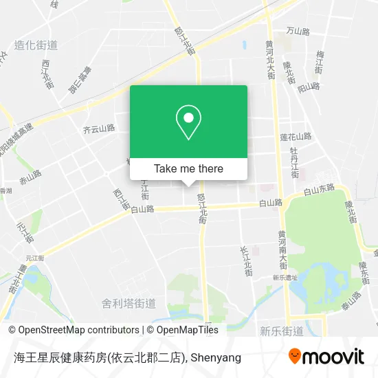 海王星辰健康药房(依云北郡二店) map