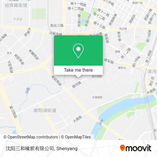 沈阳三和橡胶有限公司 map
