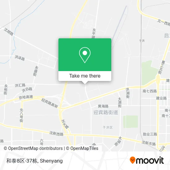 和泰8区-37栋 map