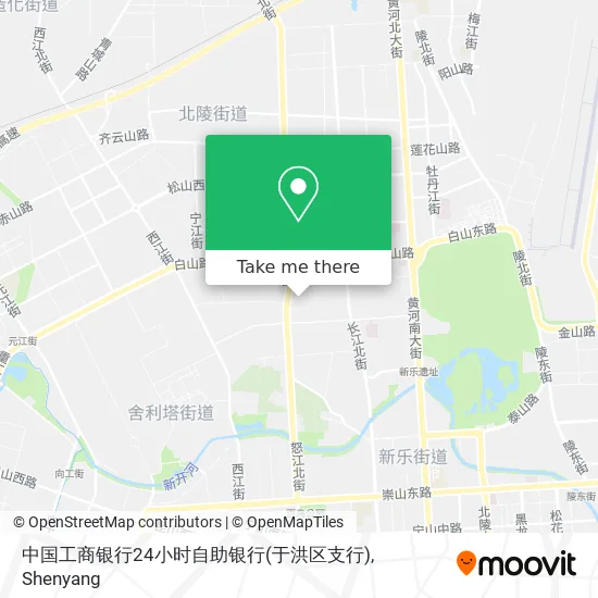 中国工商银行24小时自助银行(于洪区支行) map
