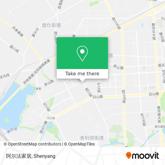 阿尔法家居 map