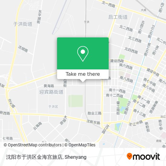 沈阳市于洪区金海宫旅店 map